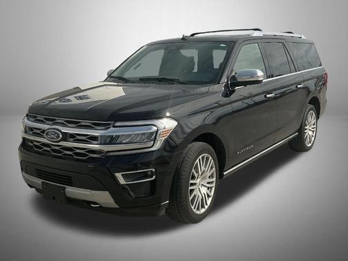 Agate Black Metallic 2023 Ford Expedition Max Platinum