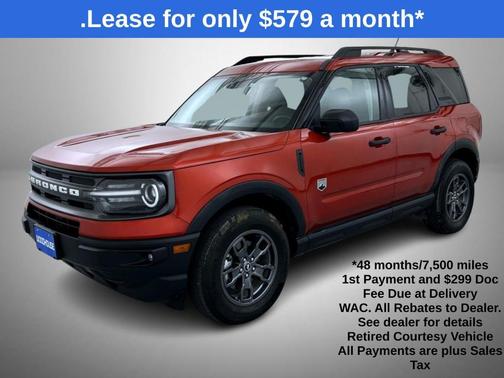 Hot Pepper Red Tinted Clearcoat 2023 Ford Bronco Sport Big Bend