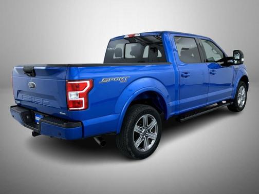 Blue Metallic 2019 Ford F-150 XLT