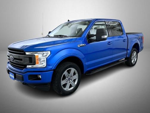 Blue Metallic 2019 Ford F-150 XLT