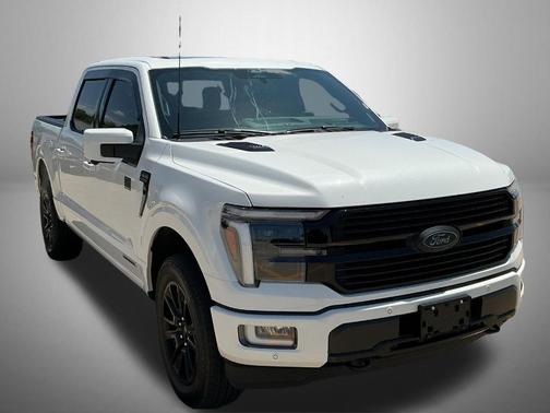 Star White 2025 Ford F-150 Platinum