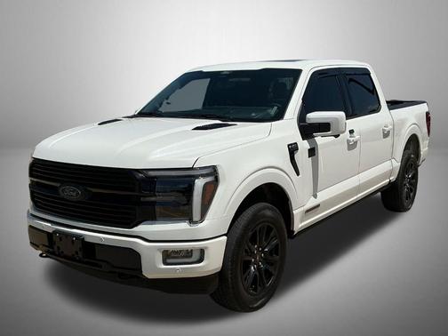 Star White 2025 Ford F-150 Platinum