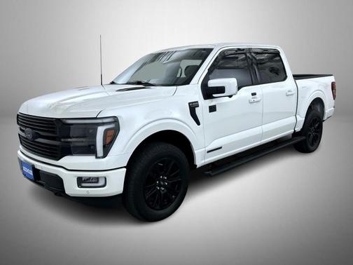 Star White 2025 Ford F-150 Platinum