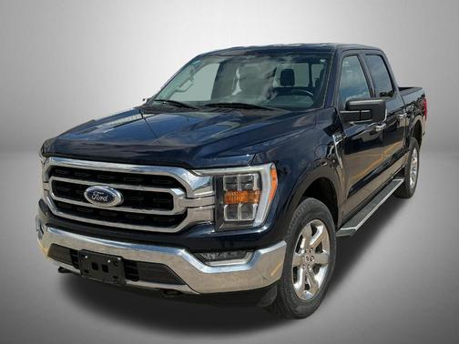 Antimatter Blue Metallic 2023 Ford F-150 XLT