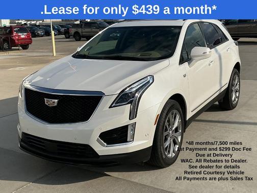 Crystal White Tri-Coat 2020 Cadillac XT5 Sport