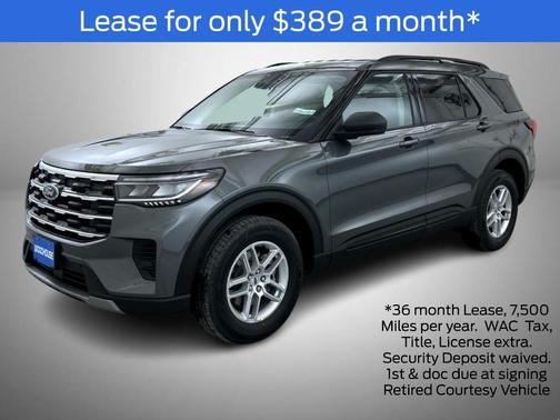 Carbonized Gray Metallic 2026 Ford Explorer Active