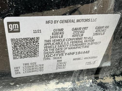 2022 Chevrolet Silverado 3500 High Country