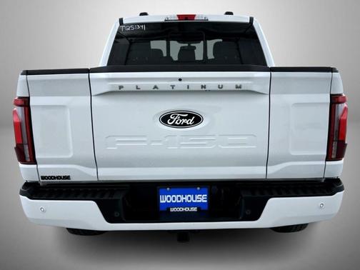 Star White 2025 Ford F-150 Platinum