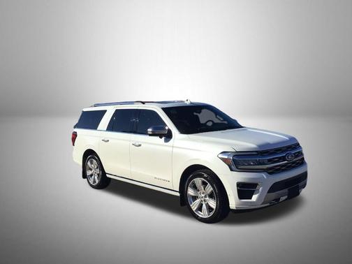 White Metallic 2024 Ford Expedition Max Platinum