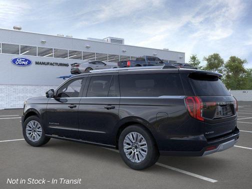 Agate Black Metallic 2026 Ford Expedition Max Platinum