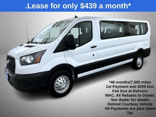 Oxford White 2024 Ford Transit-350 XL