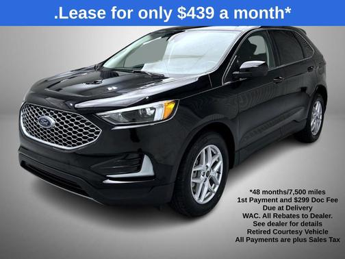 Black Metallic 2024 Ford Edge SEL