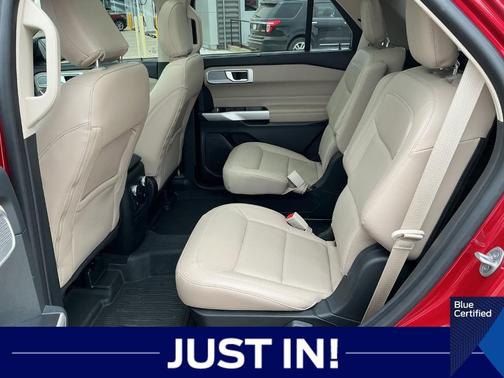 Red Metallic 2022 Ford Explorer Limited