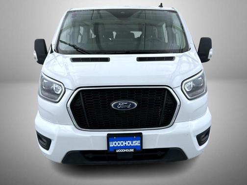 Oxford White 2023 Ford Transit-350 XLT