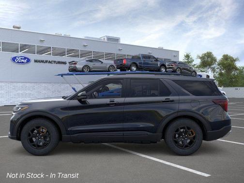 Agate Black Metallic 2026 Ford Explorer Tremor