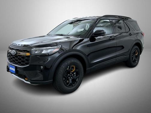 Agate Black Metallic 2026 Ford Explorer Tremor