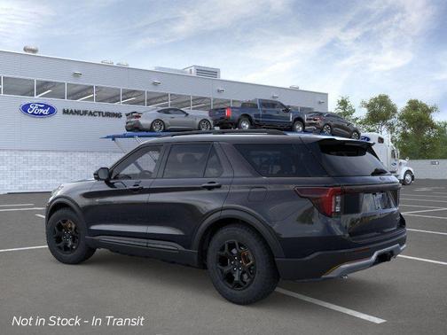 Agate Black Metallic 2026 Ford Explorer Tremor