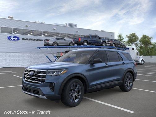 Vapor Blue Metallic 2026 Ford Explorer Active