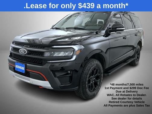 Agate Black Metallic 2024 Ford Expedition Timberline