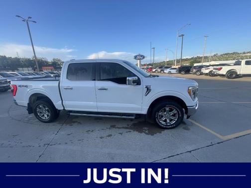 White Metallic 2021 Ford F-150 Lariat