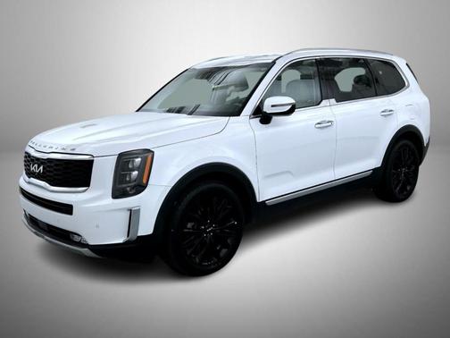 Glacial White Pearl 2022 Kia Telluride SX