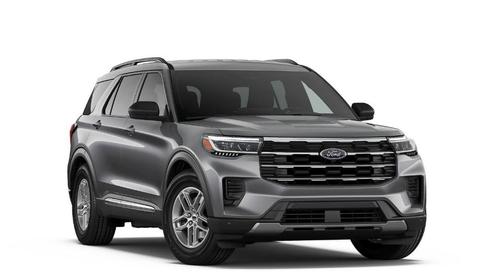 Carbonized Gray Metallic 2026 Ford Explorer Active