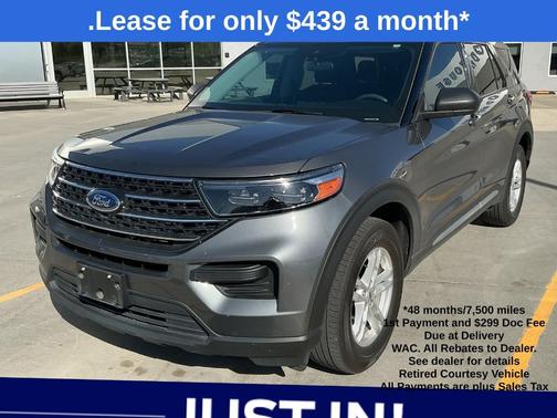 Carbonized Gray Metallic 2023 Ford Explorer XLT