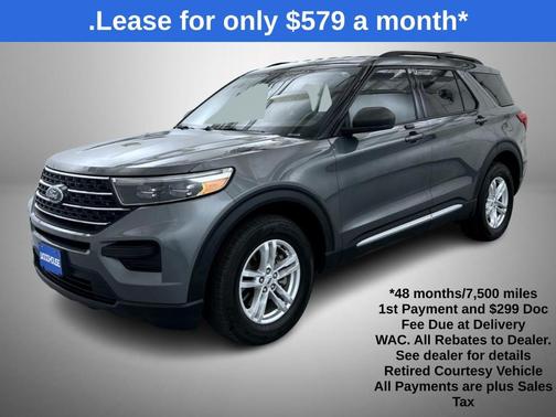 Carbonized Gray Metallic 2023 Ford Explorer XLT