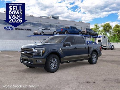 Antimatter Blue Metallic 2026 Ford F-150 King Ranch
