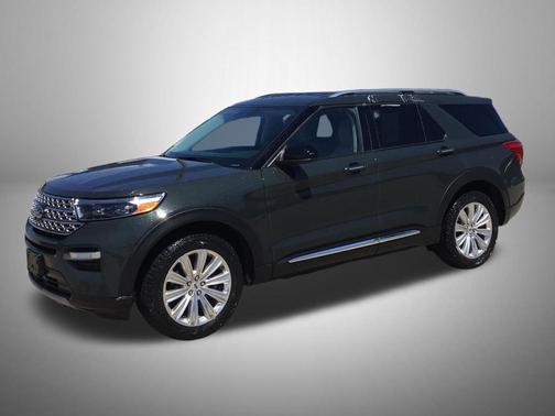Green Metallic 2023 Ford Explorer Limited