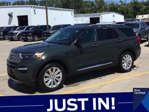 Green Metallic 2023 Ford Explorer Limited