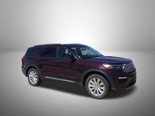Jewel Red Metallic 2023 Ford Explorer Limited