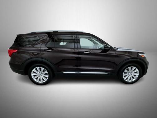 Jewel Red Metallic 2023 Ford Explorer Limited
