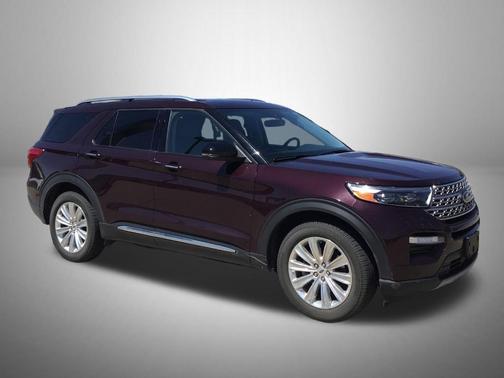 Jewel Red Metallic 2023 Ford Explorer Limited