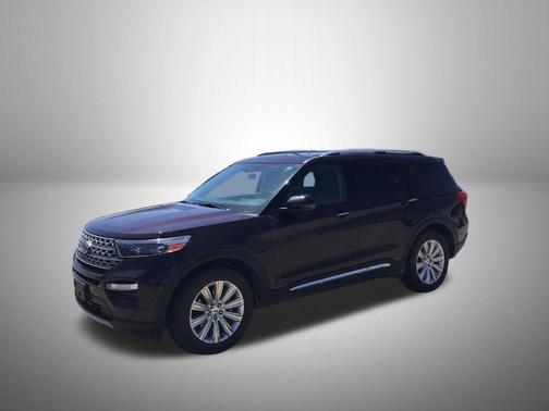 Jewel Red Metallic 2023 Ford Explorer Limited