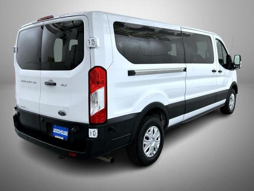 Oxford White 2024 Ford Transit-350 XLT