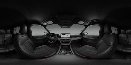 Rapid Red Metallic Tinted Clearcoat 2026 Ford Explorer ST-Line