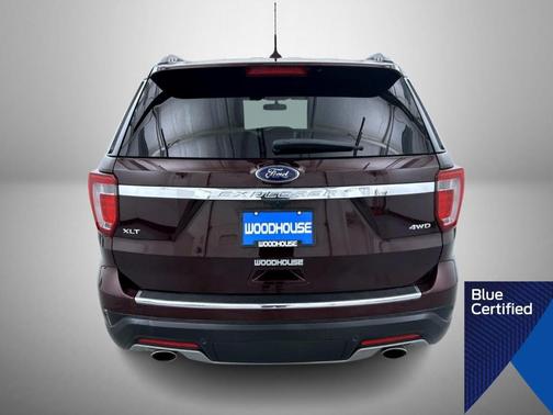 Burgundy Velvet Metallic Tinted Clearcoat 2018 Ford Explorer XLT