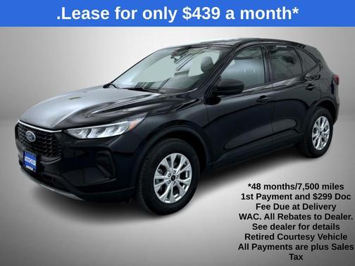 Black Metallic 2025 Ford Escape Active