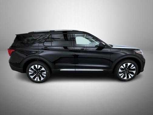 Agate Black Metallic 2026 Ford Explorer Platinum