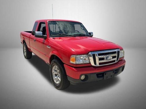 Red 2009 Ford Ranger XLT