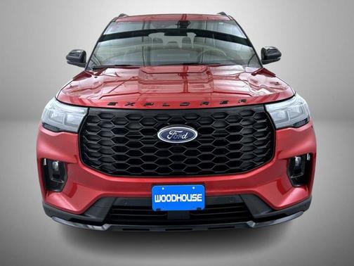 Red Metallic 2025 Ford Explorer ST-Line