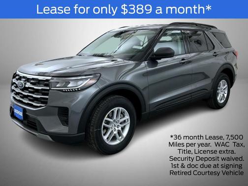 Carbonized Gray Metallic 2026 Ford Explorer Active