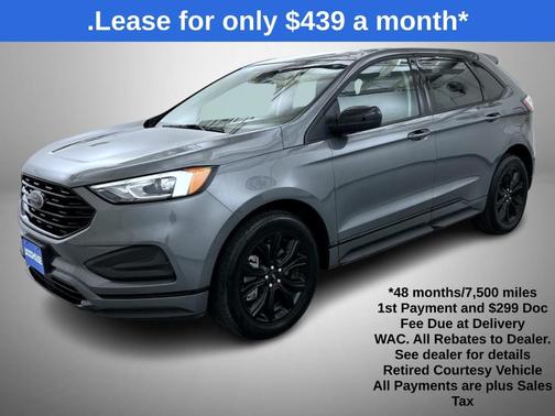Gray Metallic 2024 Ford Edge SE