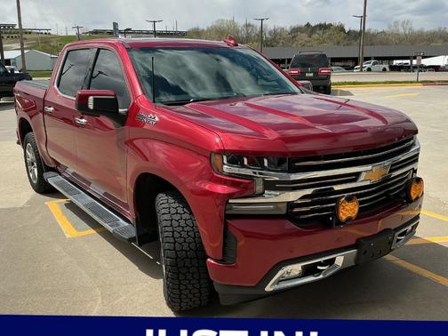 Cajun Red Tintcoat 2019 Chevrolet Silverado 1500 High Country