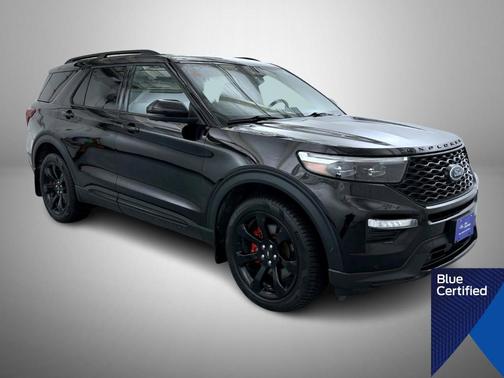 Agate Black Metallic 2021 Ford Explorer ST