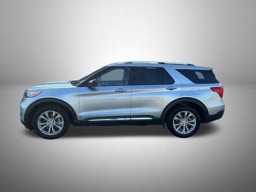 Iconic Silver Metallic 2024 Ford Explorer Limited