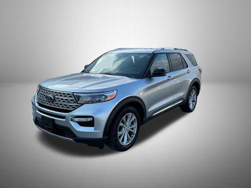Iconic Silver Metallic 2024 Ford Explorer Limited