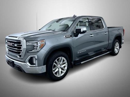 Satin Steel Metallic 2021 GMC Sierra 1500 SLT