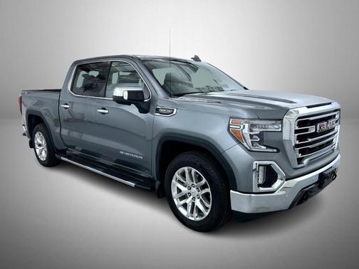 Satin Steel Metallic 2021 GMC Sierra 1500 SLT